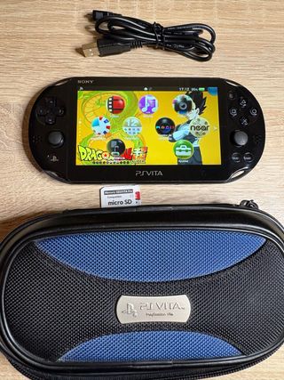 Consola Sony PS Vita Negra + Accesorios