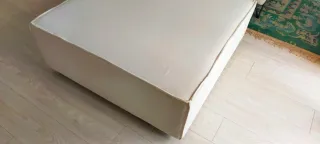 Puff cuadrado 1x1m tela