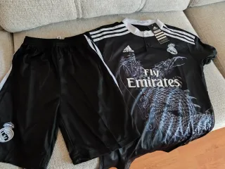 Conjunto Madrid Adidas niño negro