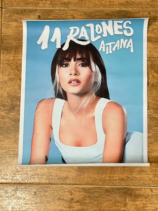 Póster Aitana Ocaña 11 Razones.