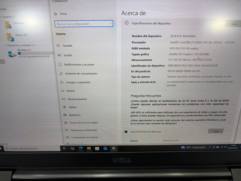 Dell Latitude 7280 8/500 GB | Tienda Física afbeelding 9