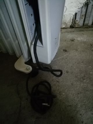 Radiador Eléctrico Gris