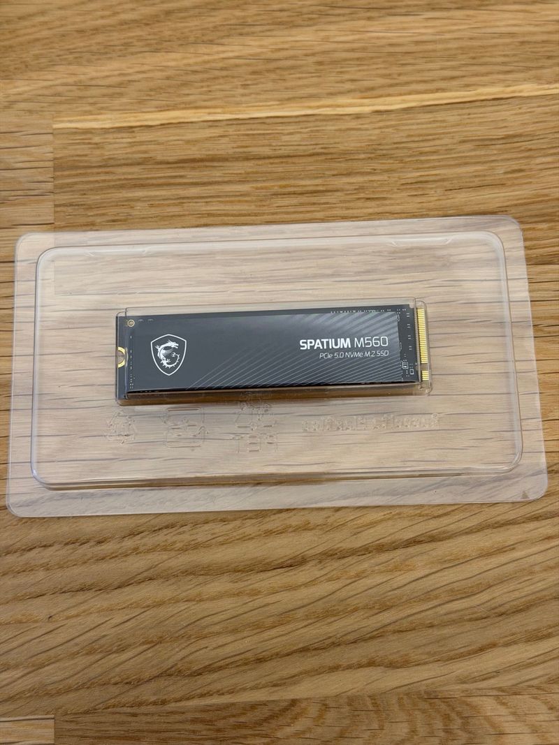 2TB PCIe 5.0 NVMe M.2 MSI SPATIUM M560 afbeelding 3