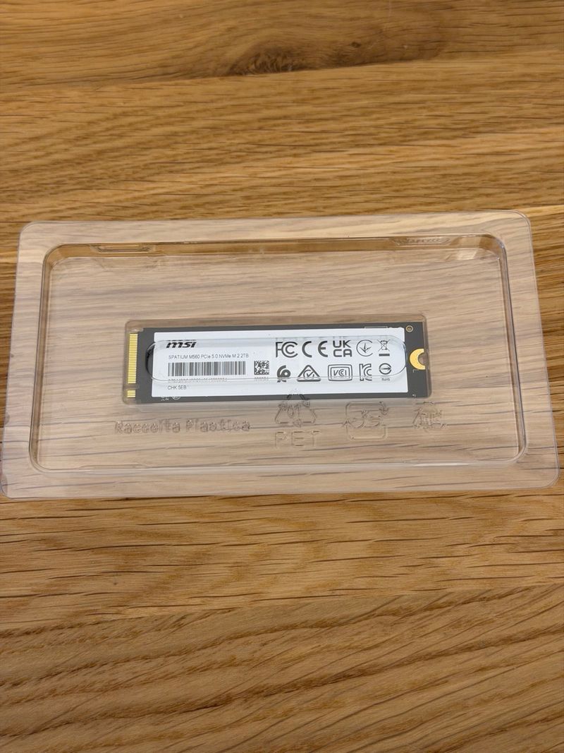 2TB PCIe 5.0 NVMe M.2 MSI SPATIUM M560 afbeelding 4