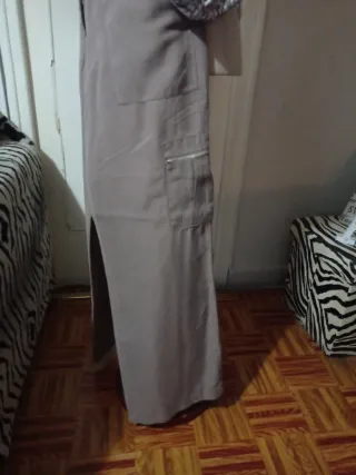 Conjunto Cazadora y Pantalón Beige