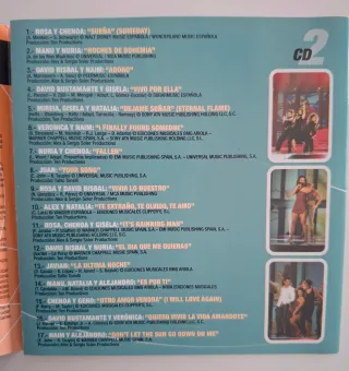 Operación Triunfo 1 Álbum 2 CDs