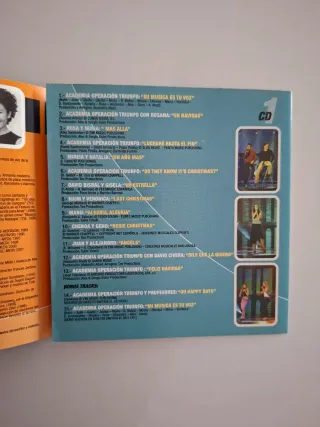 Operación Triunfo 1 Álbum 2 CDs