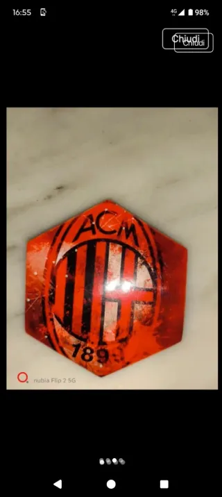 Calamita Frigo AC Milan 1899