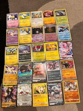 Lote 100 cartas Pokémon