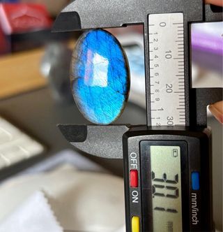 Labradorita Azul calidad lote cabujones