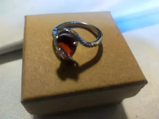 Anillo Baño Oro blanco