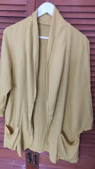 Bléiser amarillo talla única