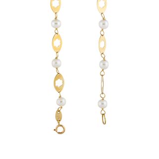 esclava oro 18k con piedra