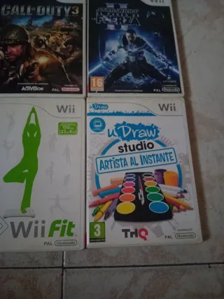 Pack 6 Juegos Wii: Pictionary, Call of Duty 3, Sta