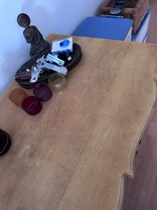 Cómoda blanca y madera de Maison du Monde