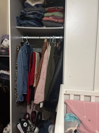 Armario blanco puertas correderas