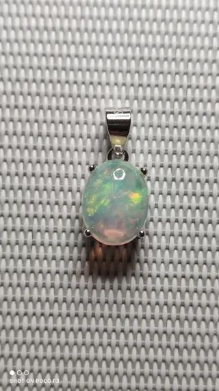 Colgante Ópalo Plata 925.