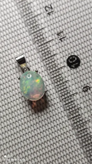 Colgante Ópalo Plata 925.