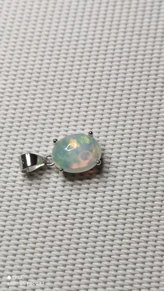 Colgante Ópalo Plata 925.