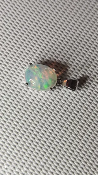 Colgante Ópalo Plata 925.