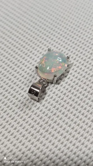 Colgante Ópalo Plata 925.