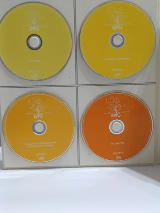 Libro CD La Oreja de Van Gogh LOVG