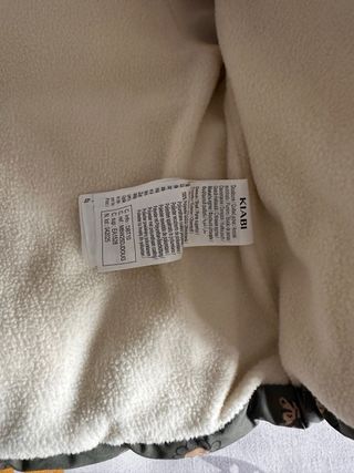 Chaqueta acolchada capucha Kiabi bebé 9 meses