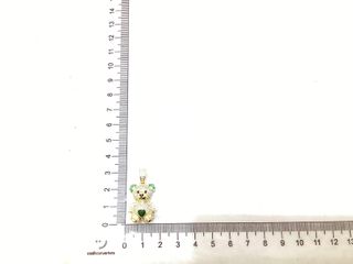 colgante oro 18k con piedra con circonita