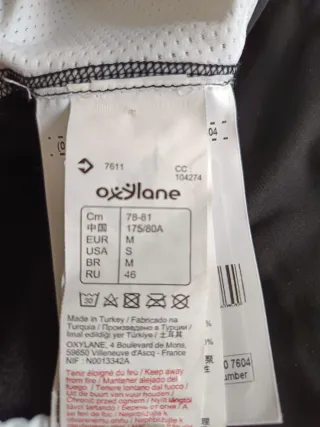 Culotte Ciclismo Negro con Detalles Azules