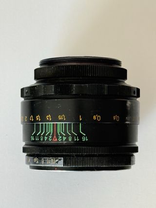 Objetivos Helios 44 y 44-2 58mm f/2