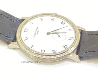 reloj alta gama unisex patek philippe calatrava 3919g