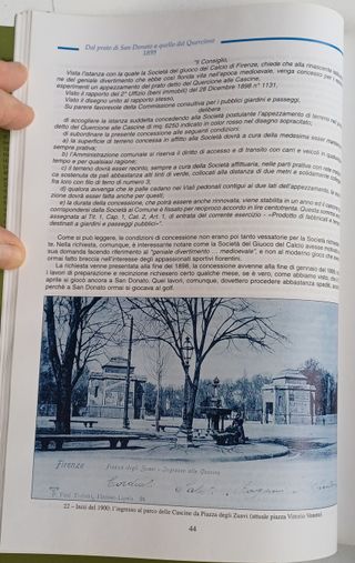 libro su Firenze, dall'Assedio alla serie A