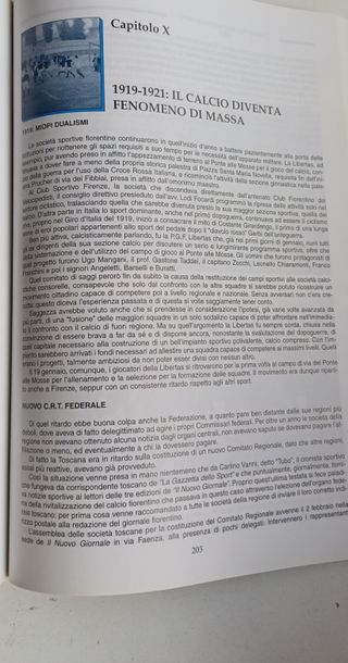 libro su Firenze, dall'Assedio alla serie A