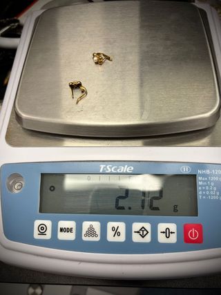 Pendientes Oro 18K 2,12gr