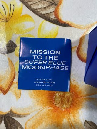 Omega Swatch Mission to the Super Blue Moonphase