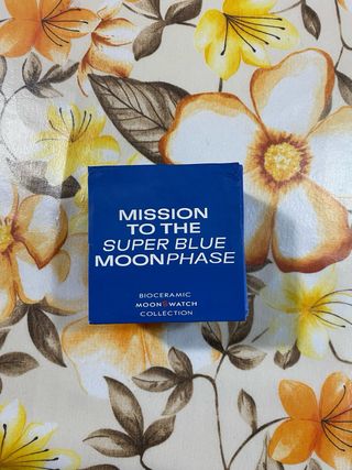 Omega Swatch Mission to the Super Blue Moonphase