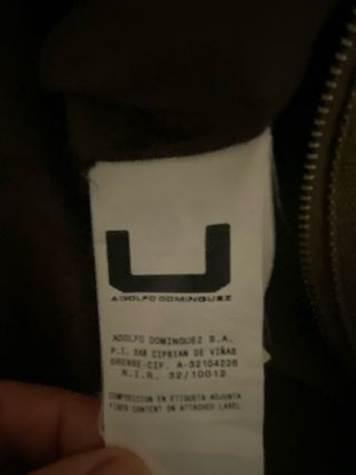 Bolso Cartera Adolfo Dominguez Marrón/Verde