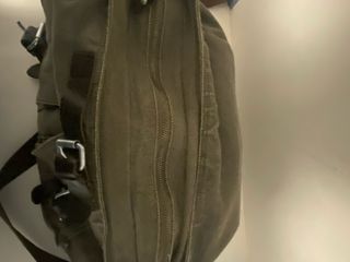 Bolso Cartera Adolfo Dominguez Marrón/Verde