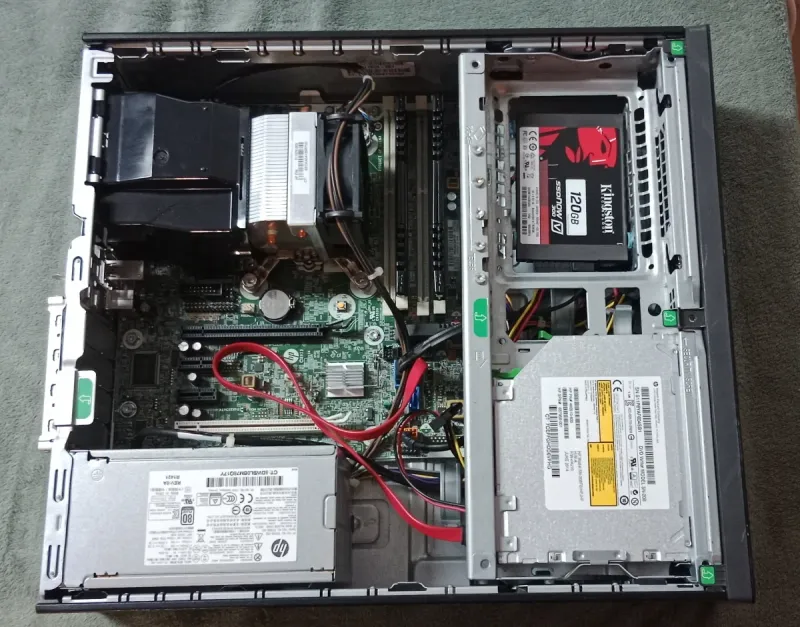 Ordenador Sobremesa HP EliteDesk Negro/Gris afbeelding 4