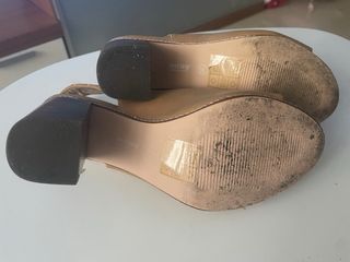 Botines Mustang Beige Talla 36