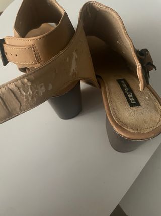 Botines Mustang Beige Talla 36