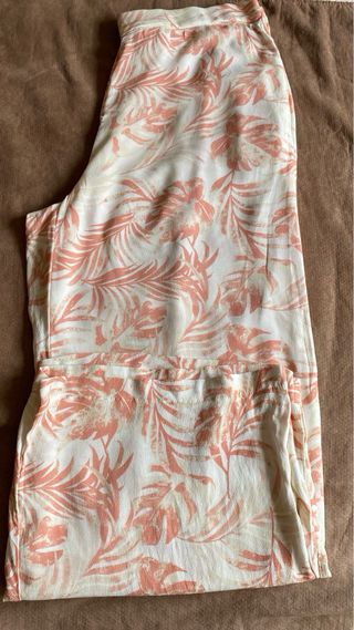 Pantalón ancho Zabaione Viscosa Estampado