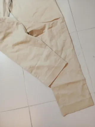 Pantalón de vestir Massimo Dutti beige