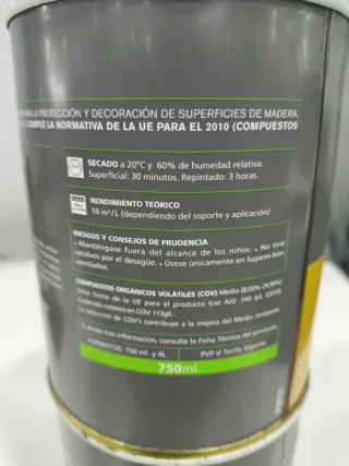 2x750 Barniz Valentine Parquet Brillante Incolor