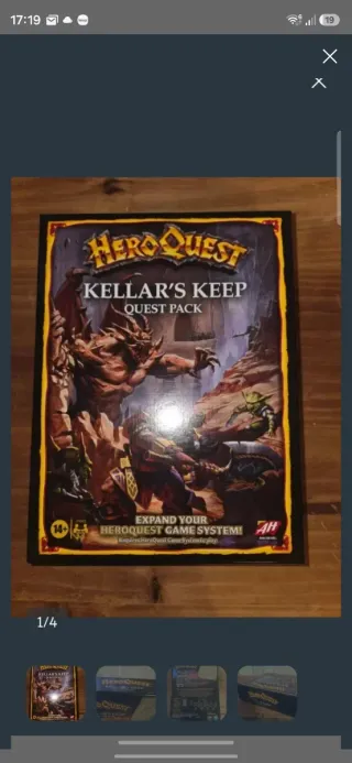 HeroQuest Expansión Torre de Kellar