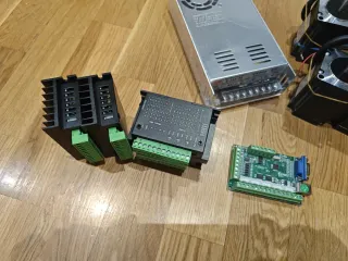 Kit Motores Nema 23 + Drivers + Fuente