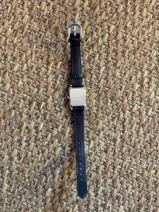 Reloj Casio LTP-V007 Tank Negro Plata