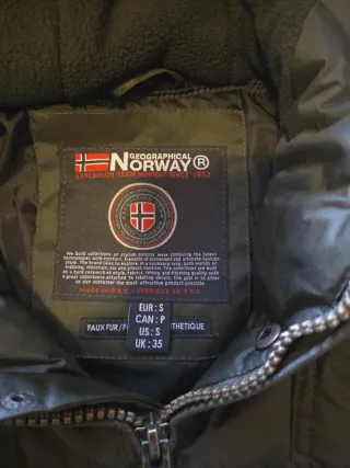 Chaqueta Geographical Norway Verde