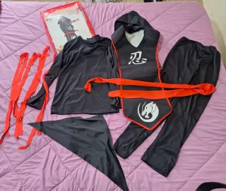 Disfraz Ninja niño. Talle 7 a 12 años