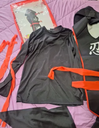 Disfraz Ninja niño. Talle 7 a 12 años